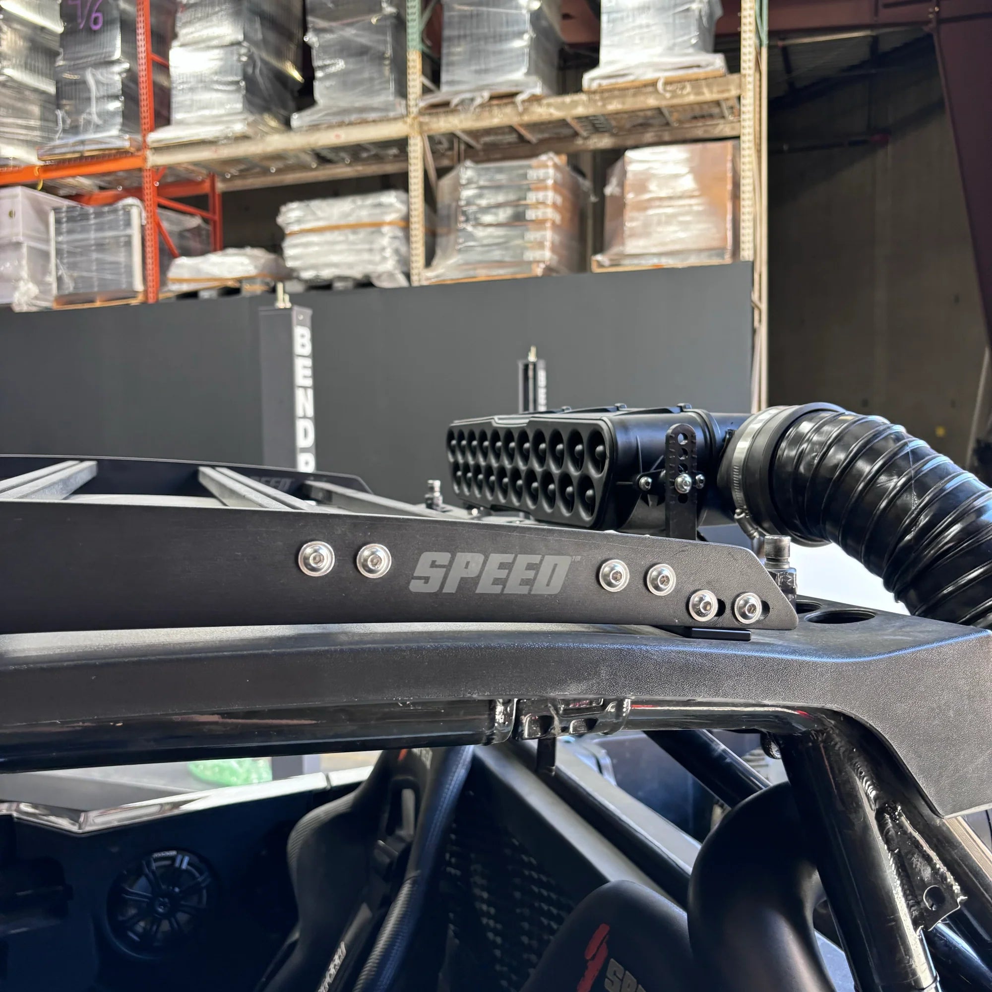 Particle Separator for 2023-2025 Speed UTV "El Jefe" Front View