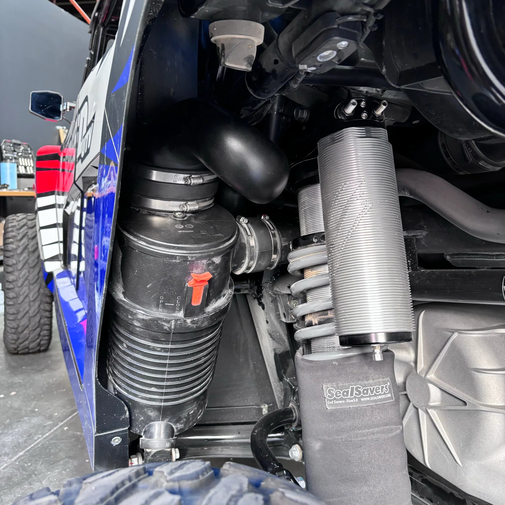 Particle Separator for 2023-2025 Speed UTV "El Jefe" Front View