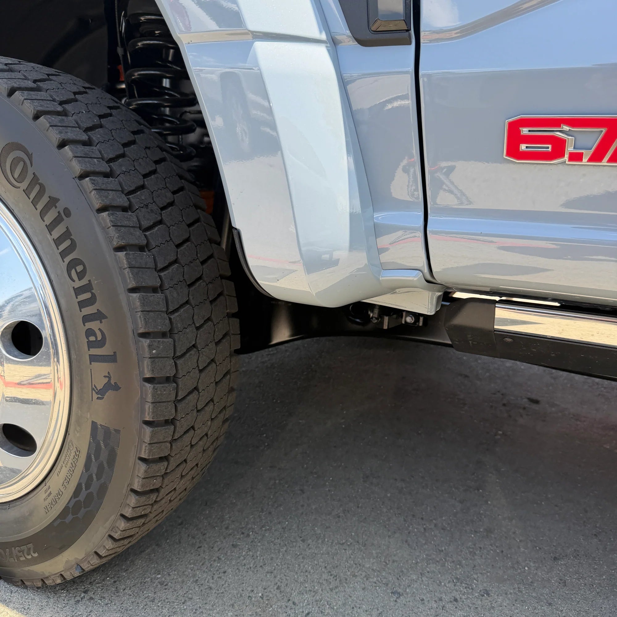 MUD FLAP DELETE FOR 2017-2026 FORD F-450 & F-550