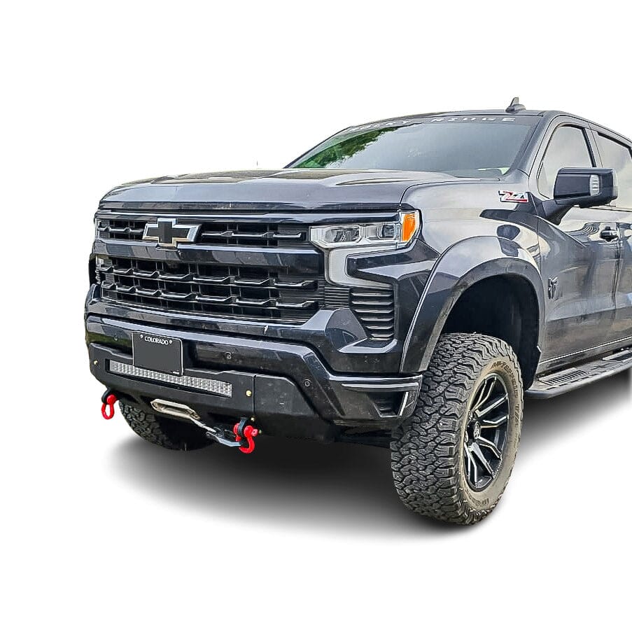 2022-2025 CHEVY SILVERADO 1500 PROLITE FRONT BUMPER Front View