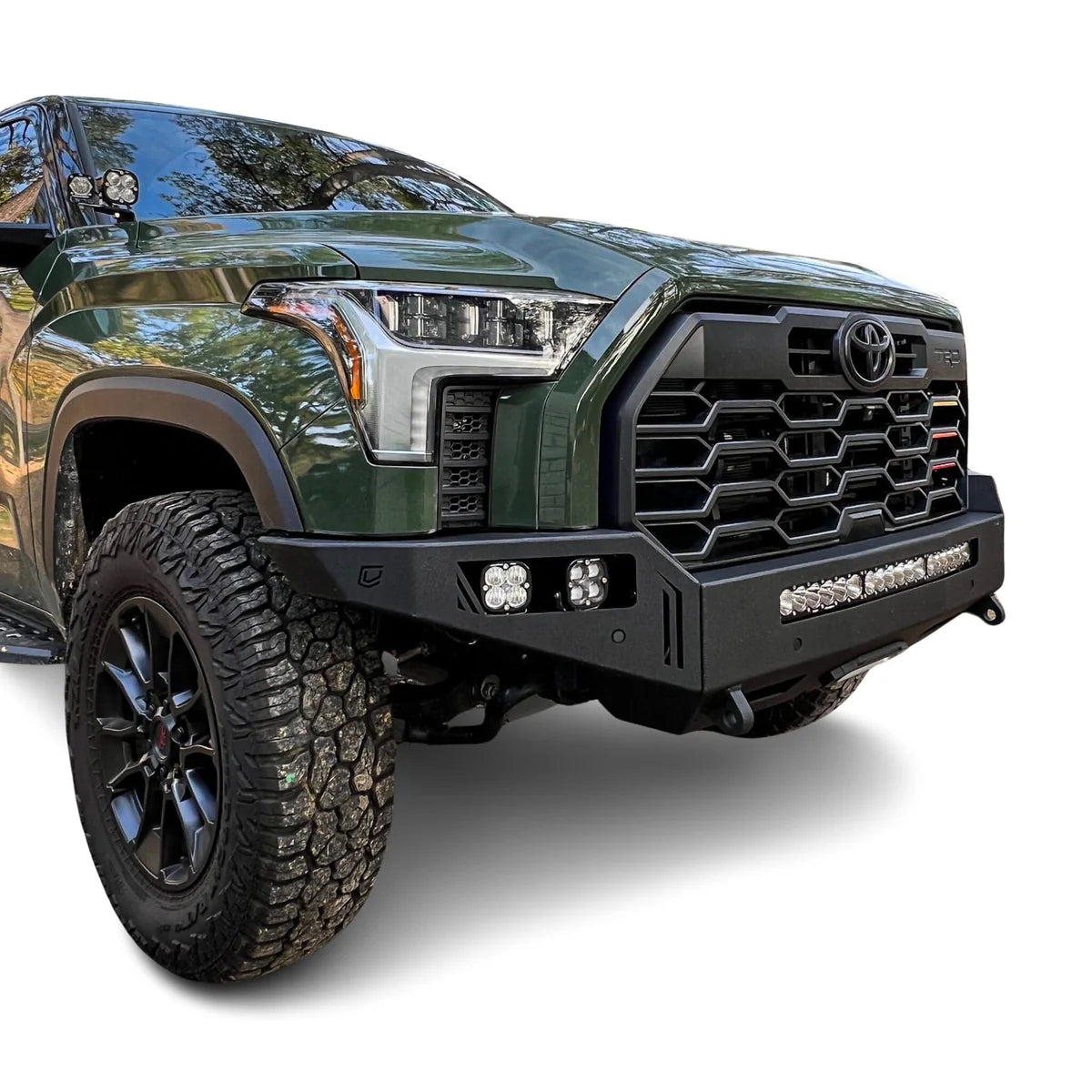 2022-2025 TOYOTA TUNDRA OCTANE FRONT WINCH BUMPER Front View