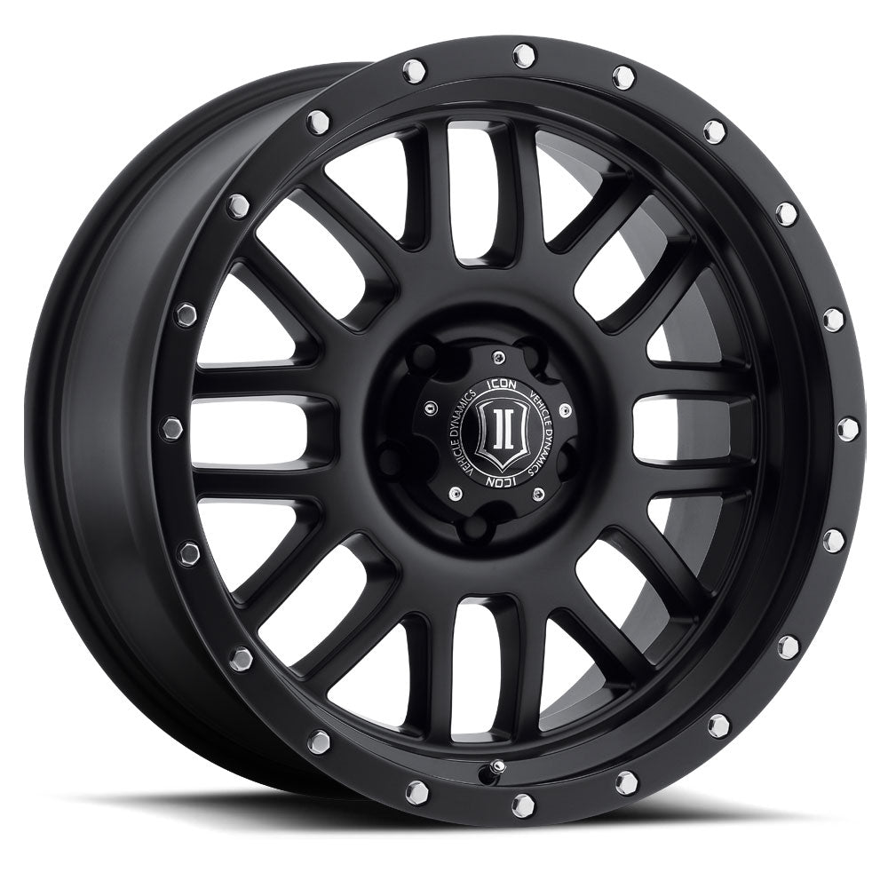 ICON ALLOYS | Alpha / Black with Black Ring