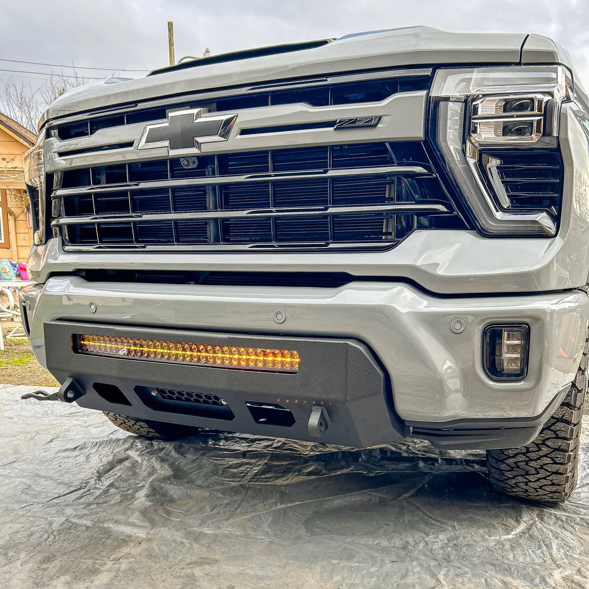 2024+ CHEVY SILVERADO 2500/3500 PROLITE FRONT BUMPER Front View