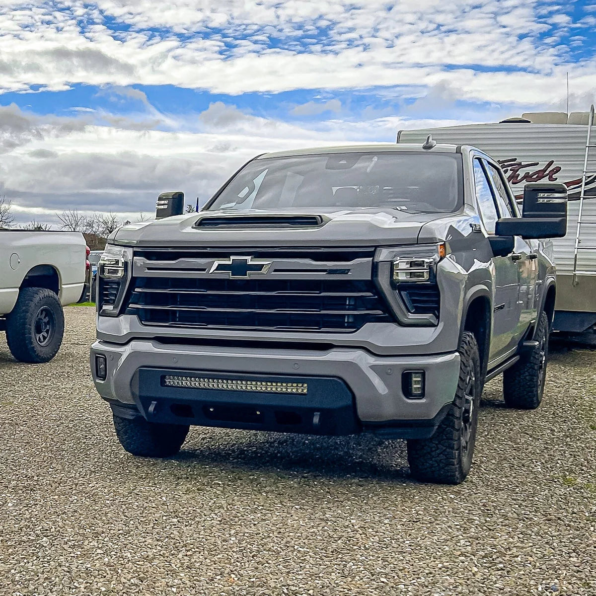 2024+ CHEVY SILVERADO 2500/3500 PROLITE FRONT BUMPER Front View