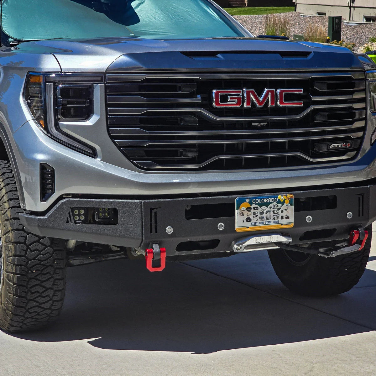 2022-2025 GMC SIERRA 1500 OCTANE WINCH BUMPER Front View