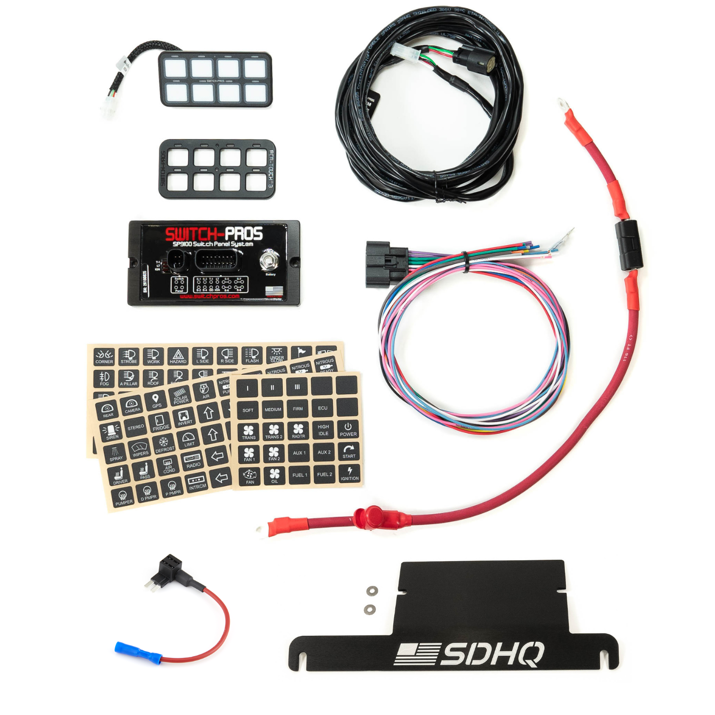 2018-2023 Jeep JL SDHQ Built Complete Switch-Pros Mounting System