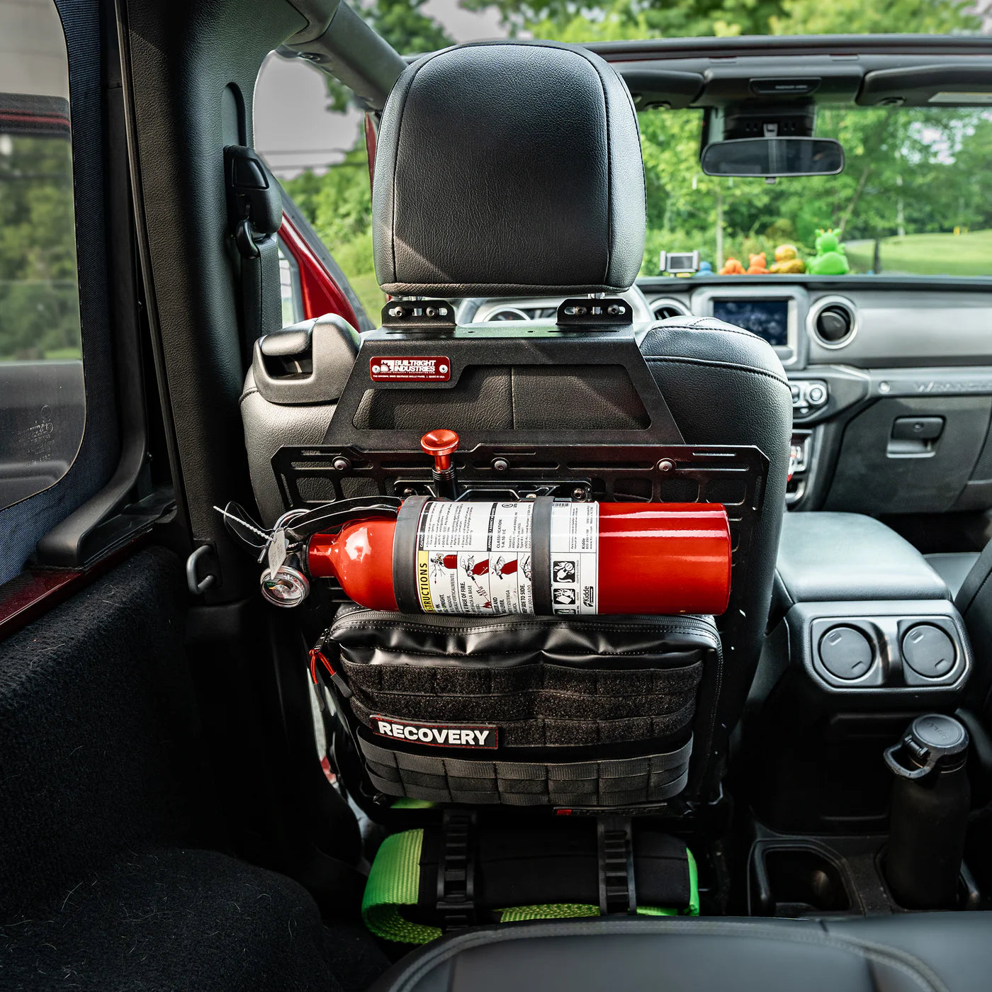Seat Back Tech Plate MOLLE Kit | Jeep Wrangler (JL) and Gladiator (JT) (2018+)
