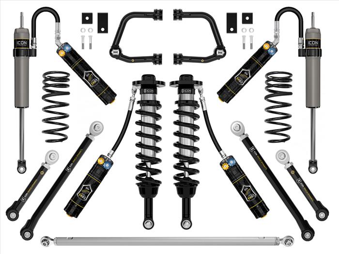 ICON 2022-2025 Toyota Tundra, 2-3.5" Lift, Stage 11, 2.5 Suspension System, Tubular, CDXS