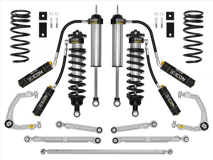 ICON 2023+ Toyota Sequoia, 3-4.25" Lift, Stage 2 3.0 Suspension System, Billet, TRD