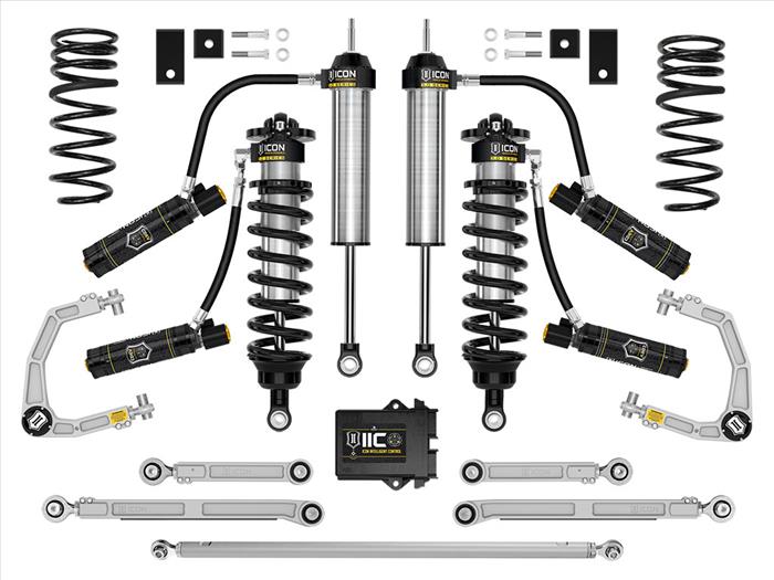 ICON 2023+ Toyota Sequoia, 3-4.25" Lift, Stage 4 3.0 Suspension System, Billet, TRD