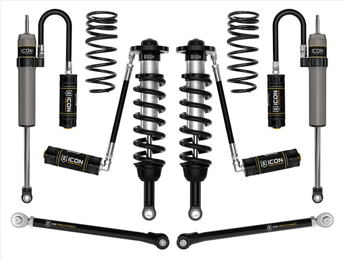 ICON 2023+ Toyota Sequoia TRD Pro, 1-2.5" Lift, Stage 4 2.5 Suspension System, Tubular