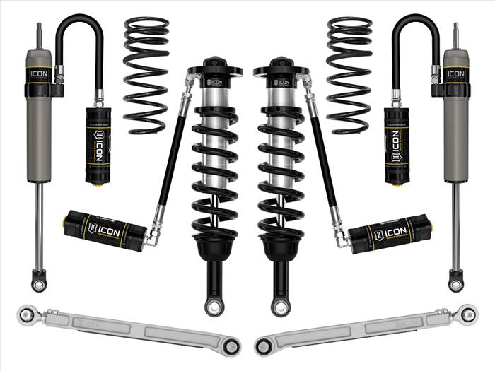 ICON 2023+ Toyota Sequoia TRD Pro, 1-2.5" Lift, Stage 4 2.5 Suspension System, Billet