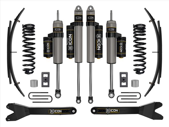 ICON 2023-2025 Ford F-250/F-350 Super Duty 4WD, Gas, 2.5" Lift, Stage 2 Suspension System w/ Radius Arms and Expansion Packs