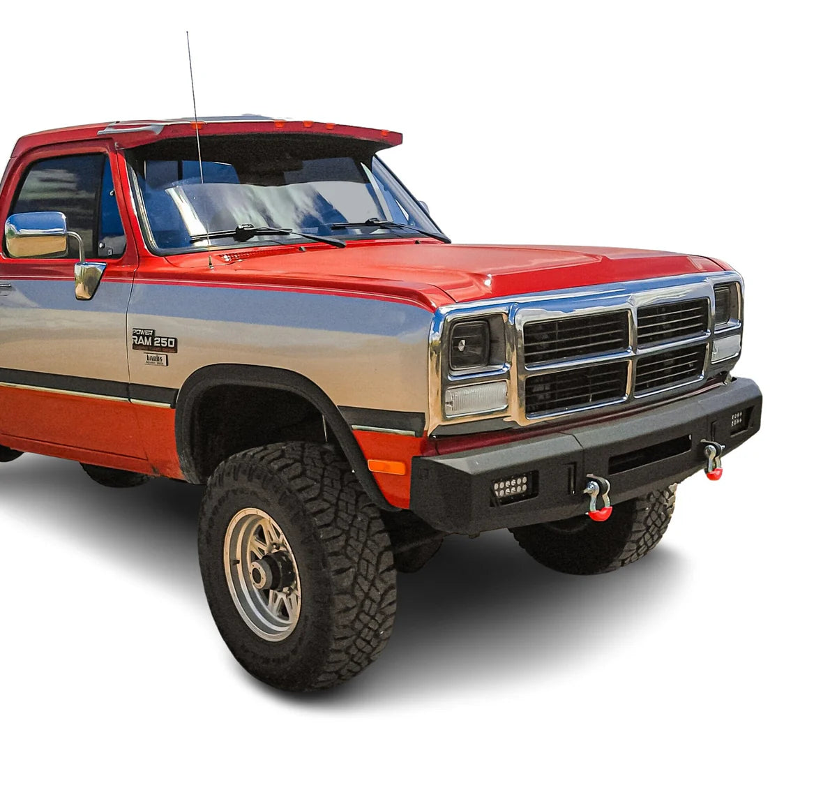 1989-1993 DODGE RAM 250/350 OCTANE FRONT BUMPER Front View