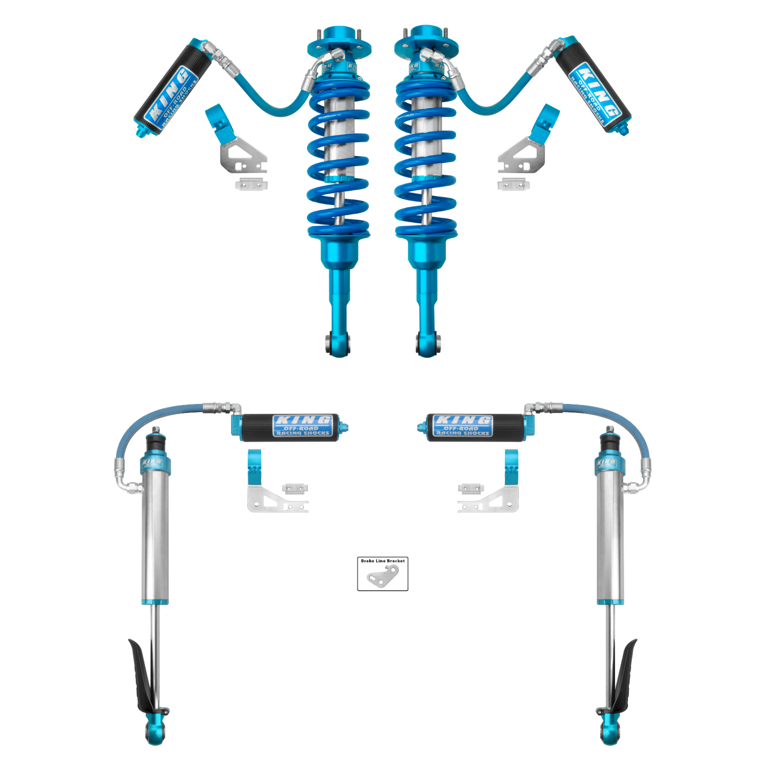 '24+ Toyota LC250/Lexus GX550 Complete King Shock Package