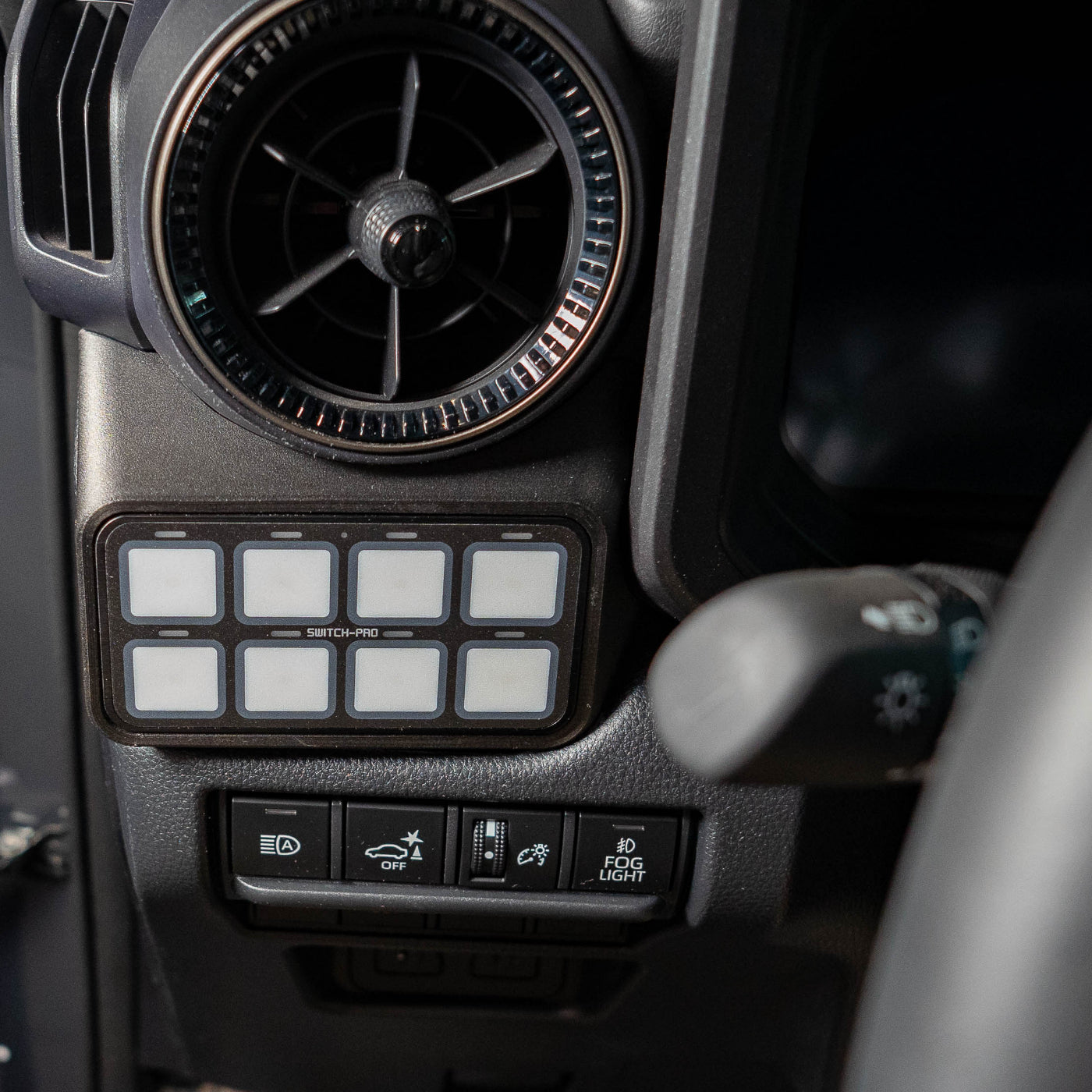 SDHQ Built '24+ LC250 Switch-Pros SP9100 Keypad Mount installed 