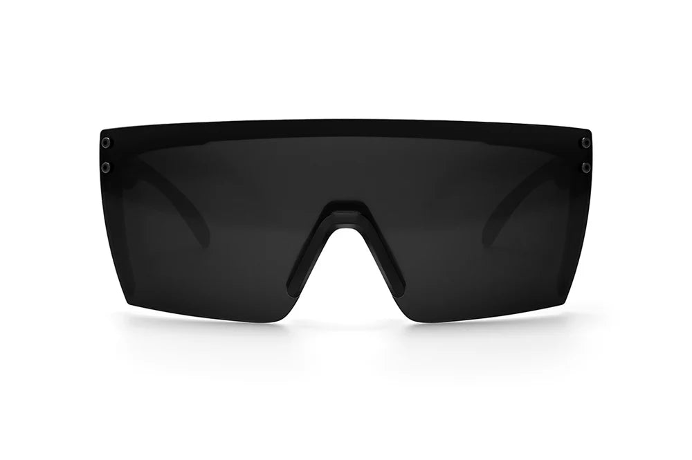Lazer Face H2O | Black Frame - Black Lens Front View