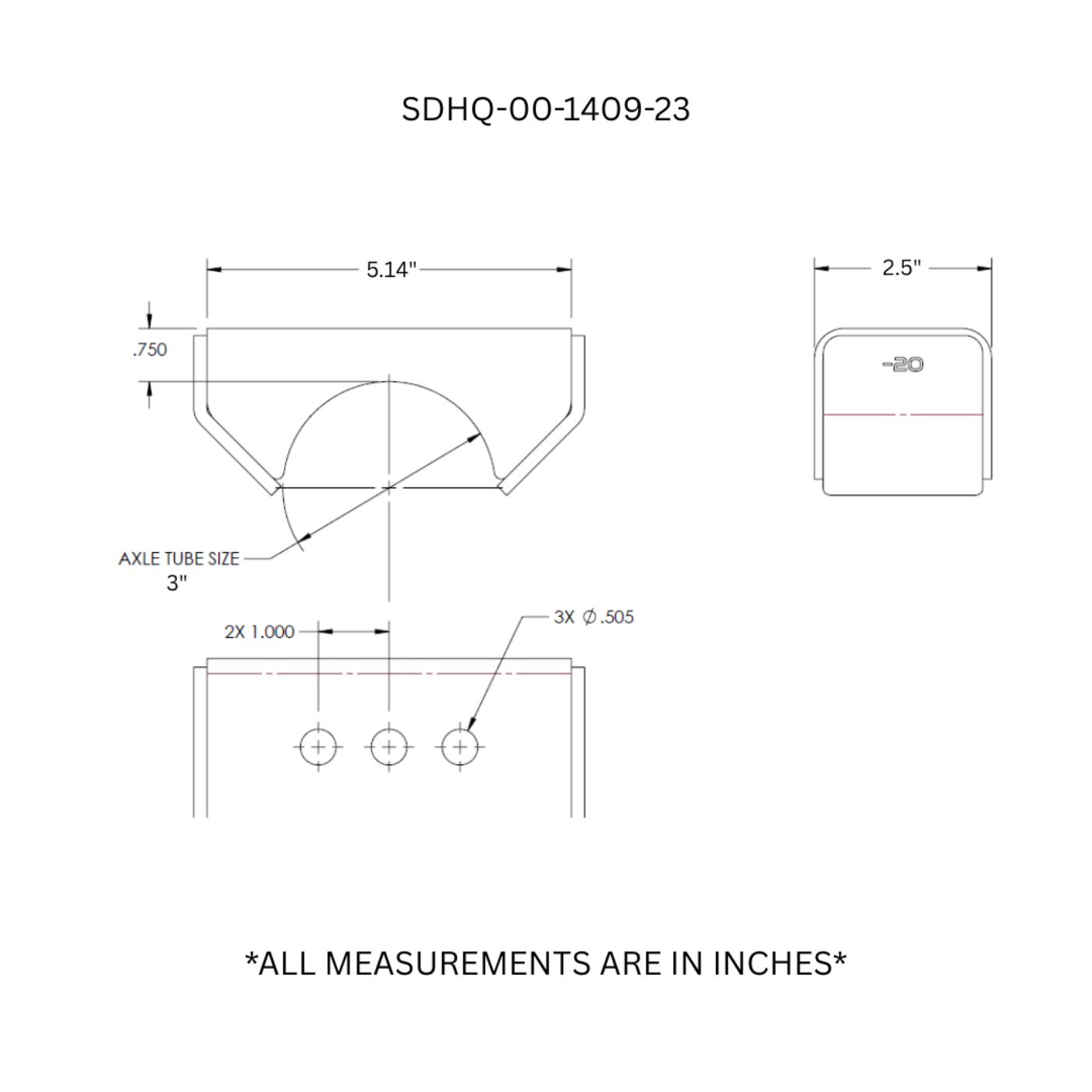 SDHQ Built Leaf Spring Perch Kit