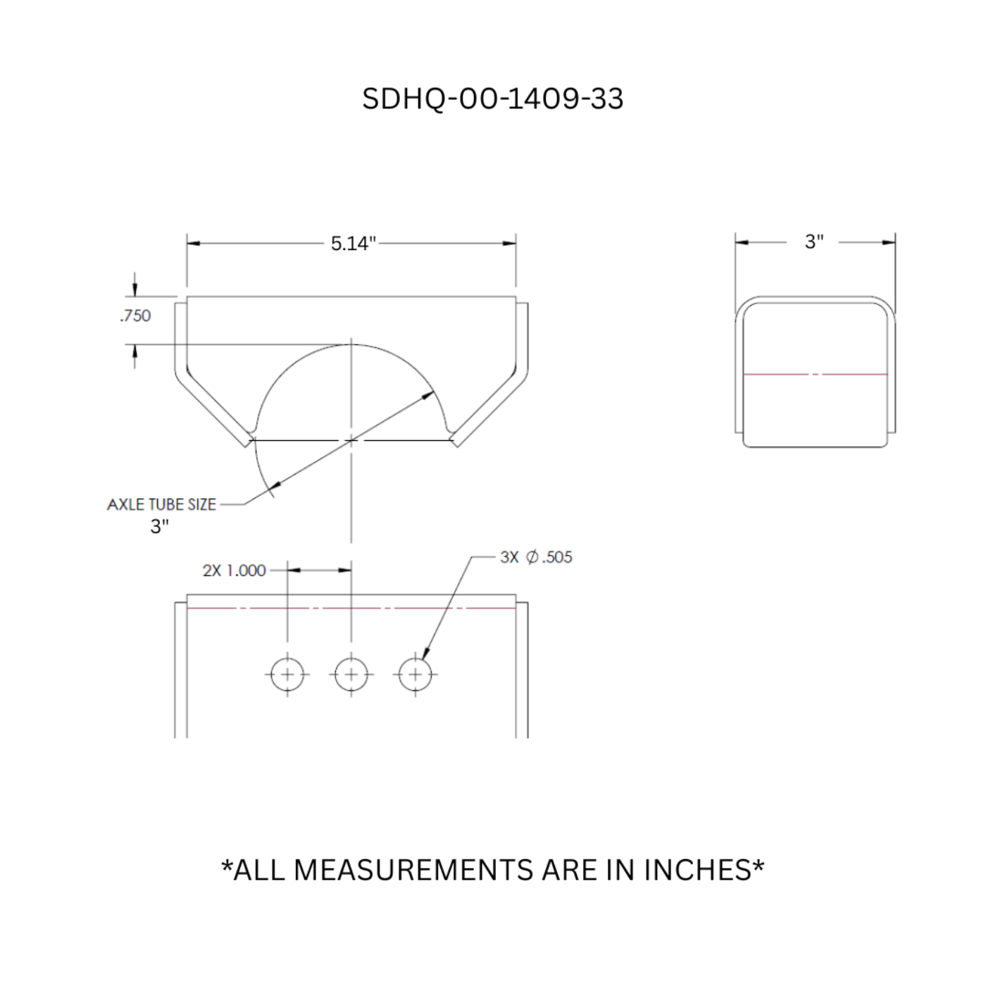 SDHQ Built Leaf Spring Perch Kit