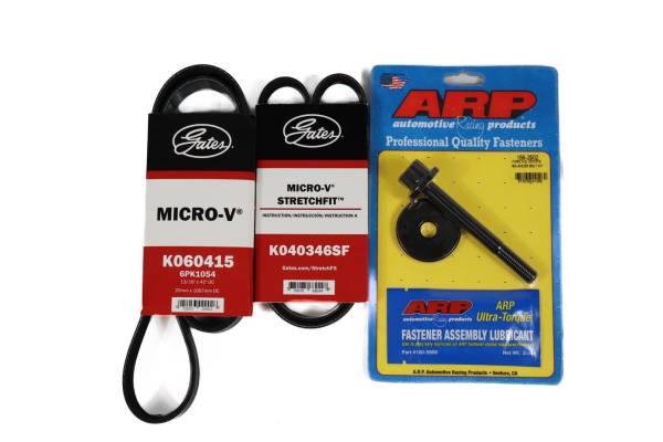 2021-2026 Ford F-150 5.0L - Whipple 10-Rib Belt System Upgrade (Whipple Supercharger Equipped)