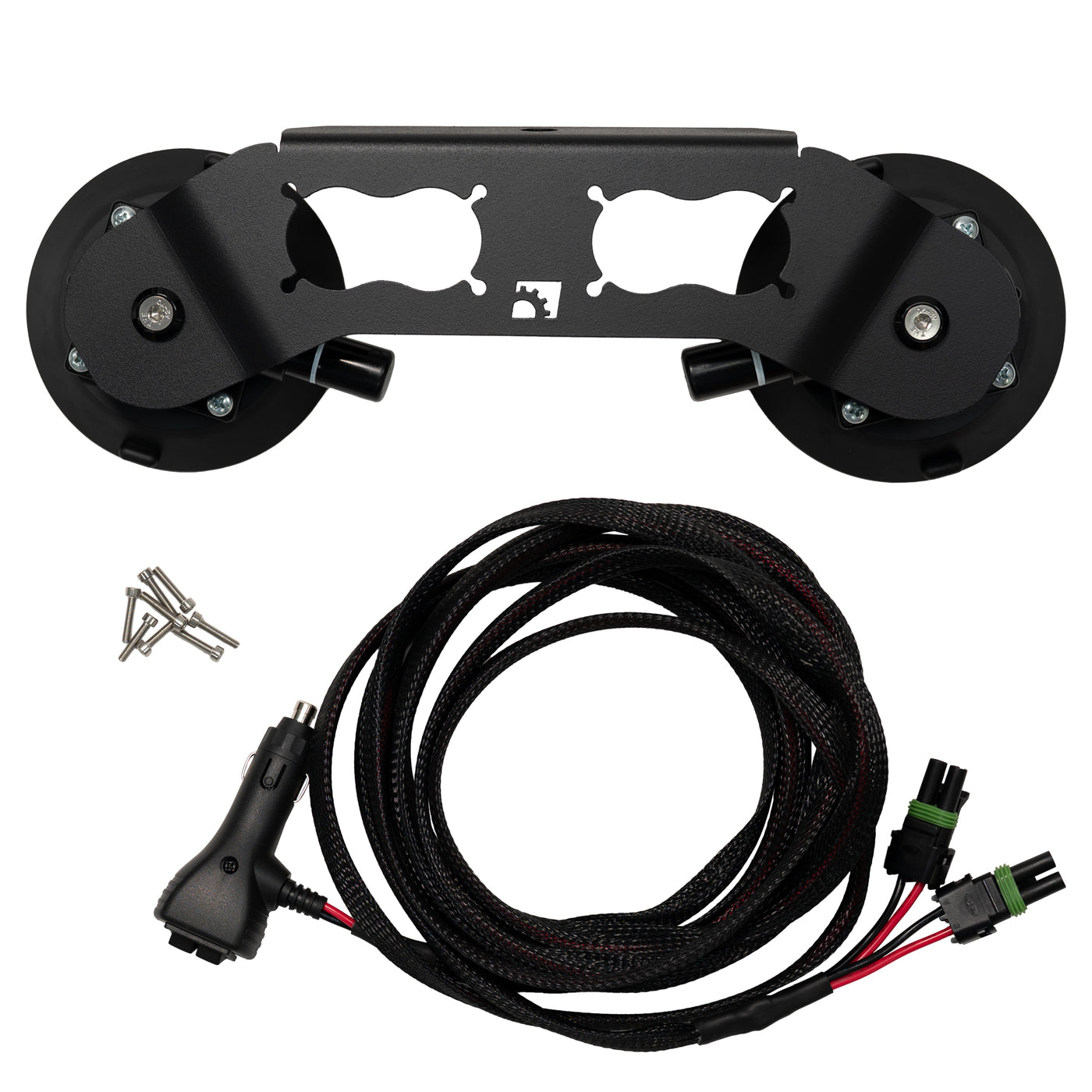 BUILTRIGHT | Universal Dual Chase Light Kit-Suction Mount