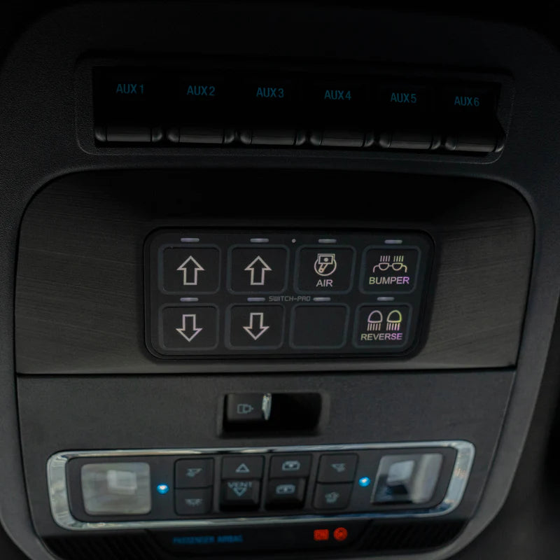 2021-2025 Ford F150/Raptor/Raptor-R SDHQ Built 3D Printed Sunglass Keypad Mount Conversion