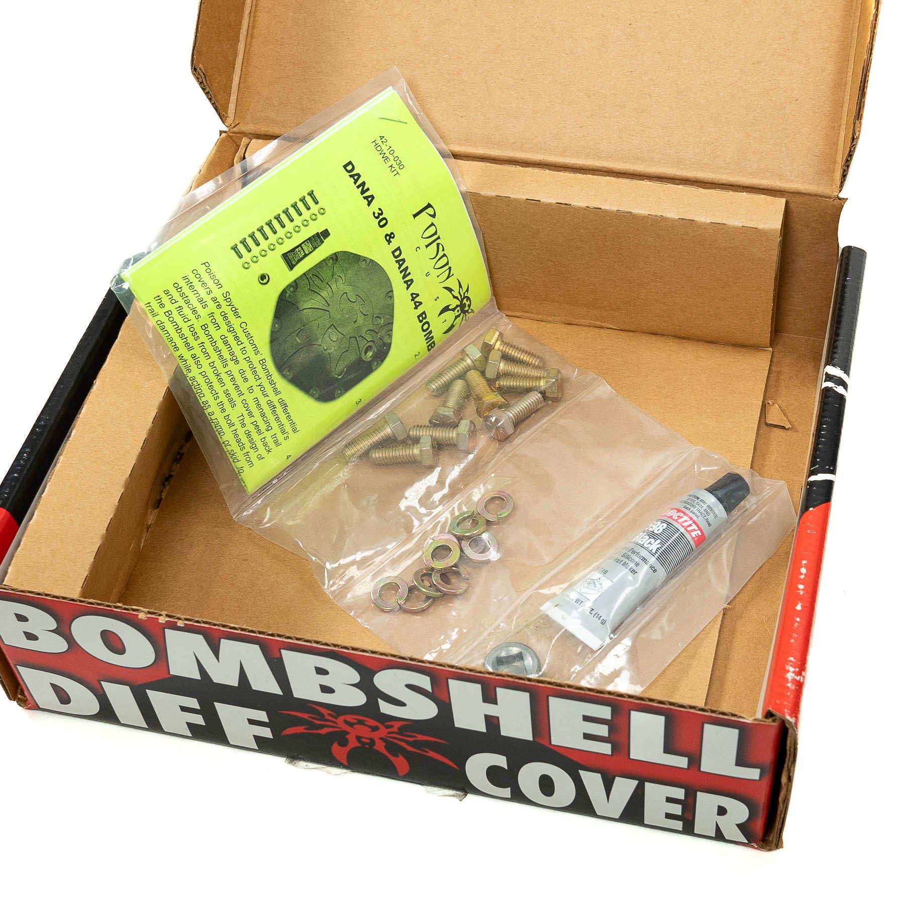 [OPEN BOX] Dana 30 Poison Spyder Bombshell Differential Cover