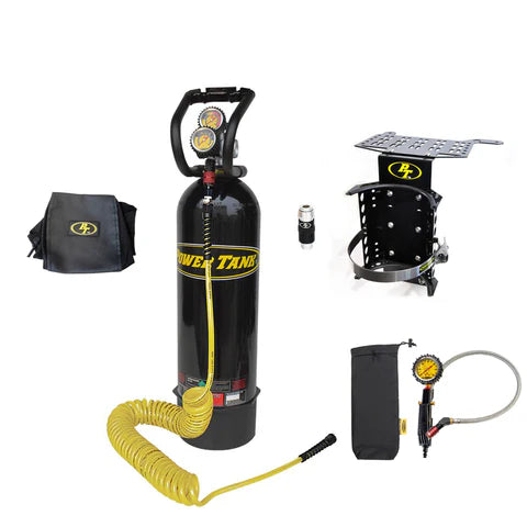 15 lb. BTS Edition Power Tank - Fits 4 Door Wranglers JKU & JLU | Gloss Black | XP400 Regulator
