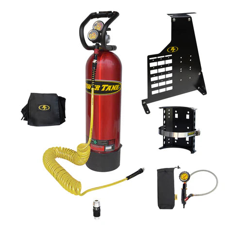 15 lb. 2 Door Bronco Edition Power Tank (6th Gen 2021+) | Candy Red | XP400 Regulator