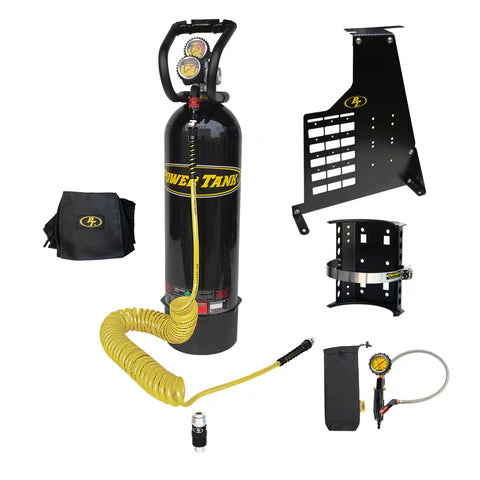 15 lb. 2 Door Bronco Edition Power Tank (6th Gen 2021+) | Gloss Black | HP250i Regulator