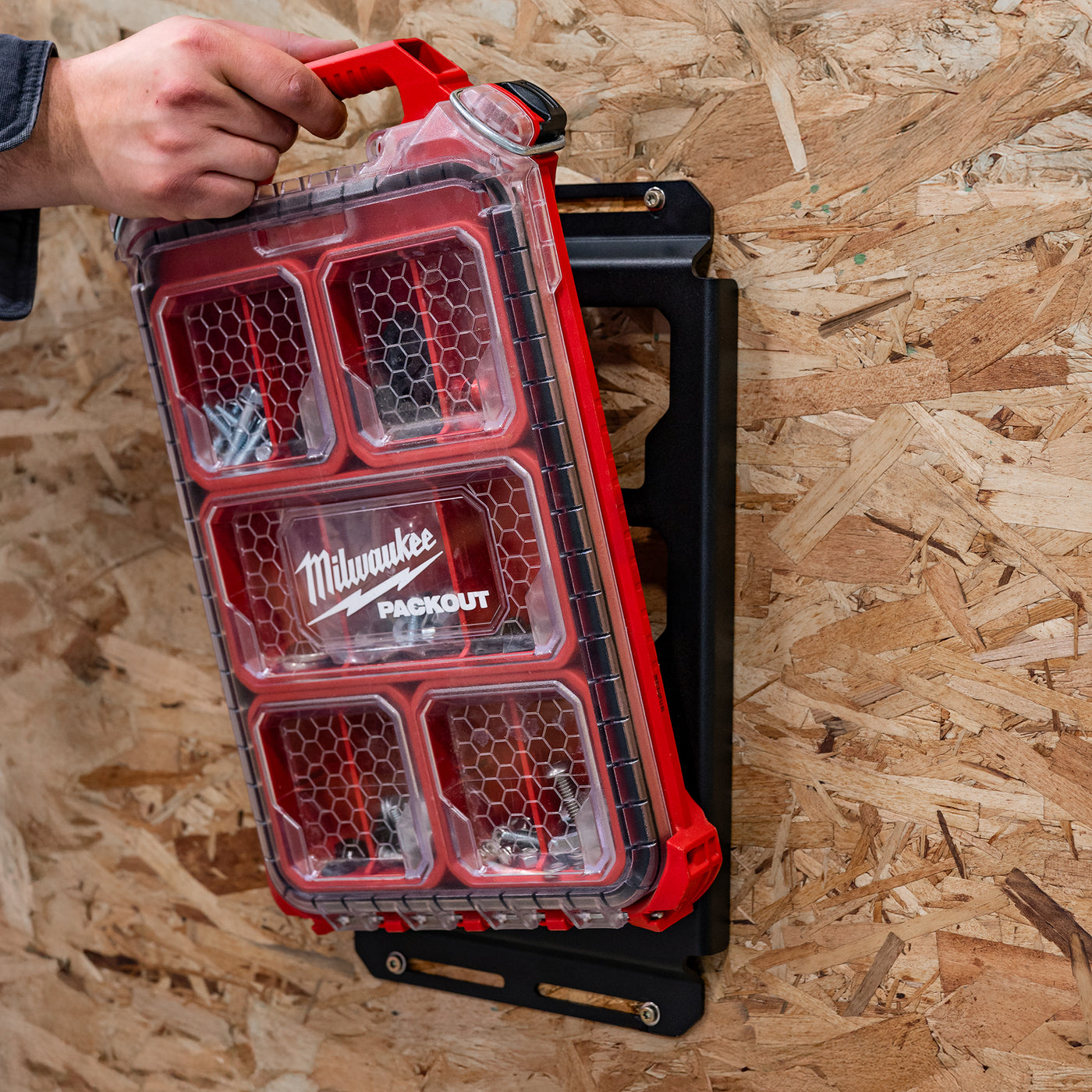 BUILTRIGHT Mounting Plate For Milwaukee PACKOUT System