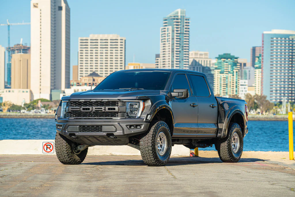 Silver Raptor Fenders 2021-2022 Ford Raptor Fenders