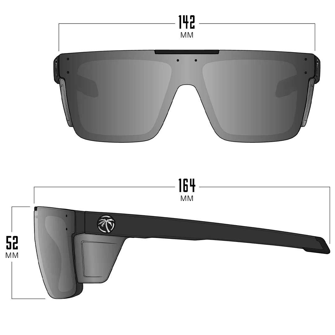 Performance Quatro Sunglasses: SUPER Photochromic Lens Z87+ | Black Frame