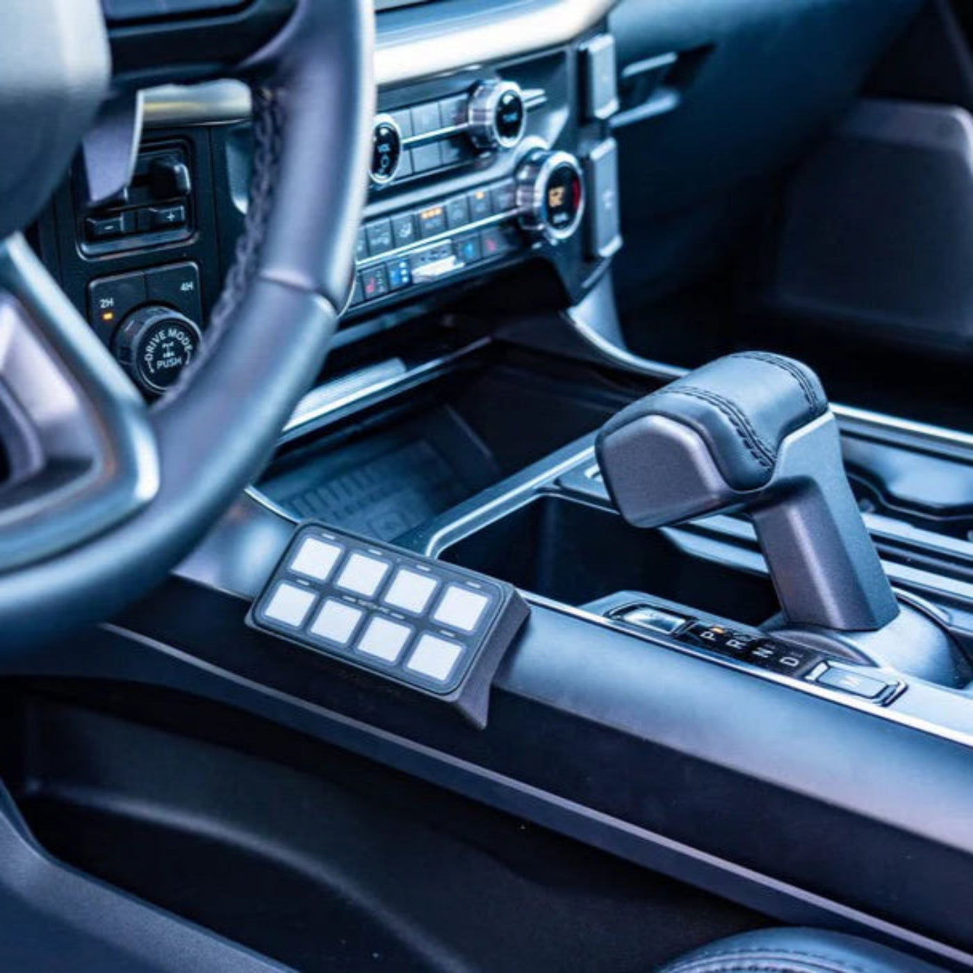 '21-24 RAPTOR COMPLETE SWITCH PROS SP9100 KIT - INSTALLED FLOW THROUGH CENTER CONSOLE KEYPAD MOUNT