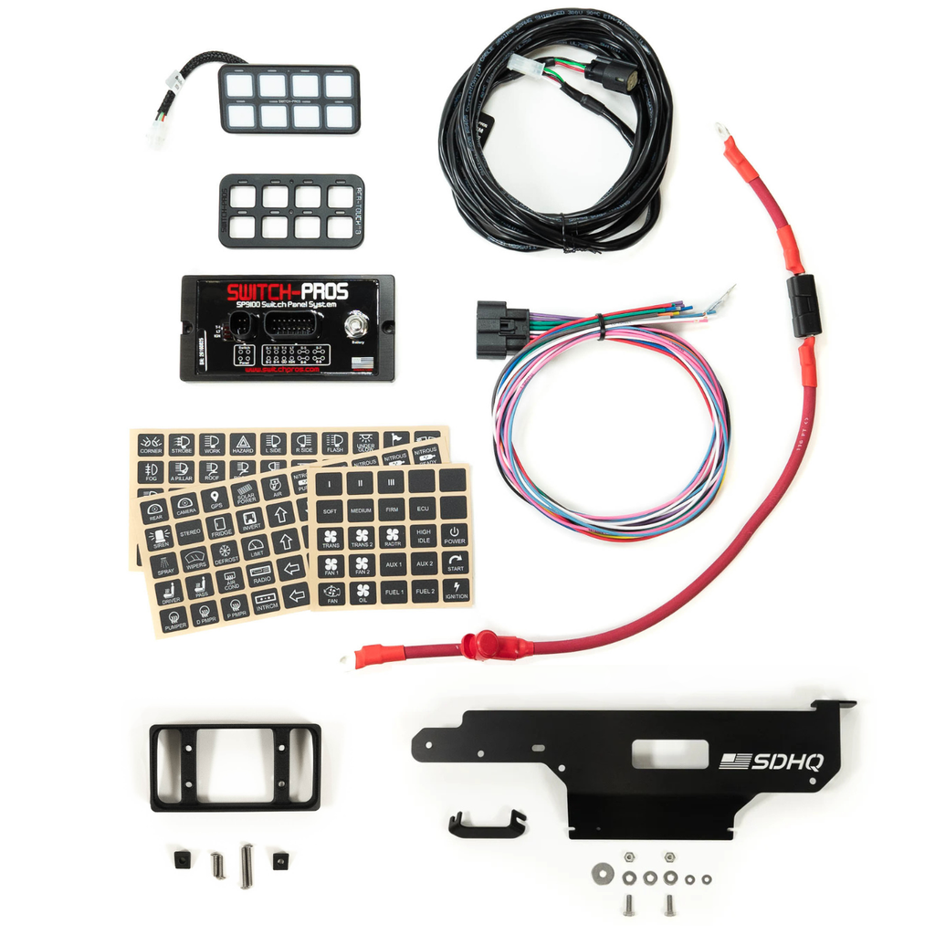 2021-2026 Ford F-150 Raptor SDHQ Built Complete Switch Pros SP9100 Kit
