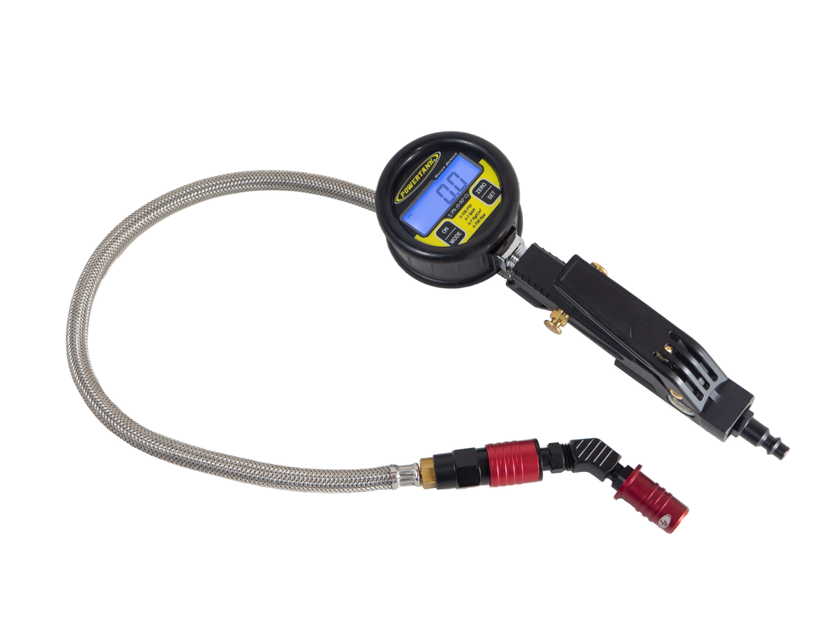 RACER RED - 100 psi Precision Digital Ventoso™ Modular Tire Inflator Gauge