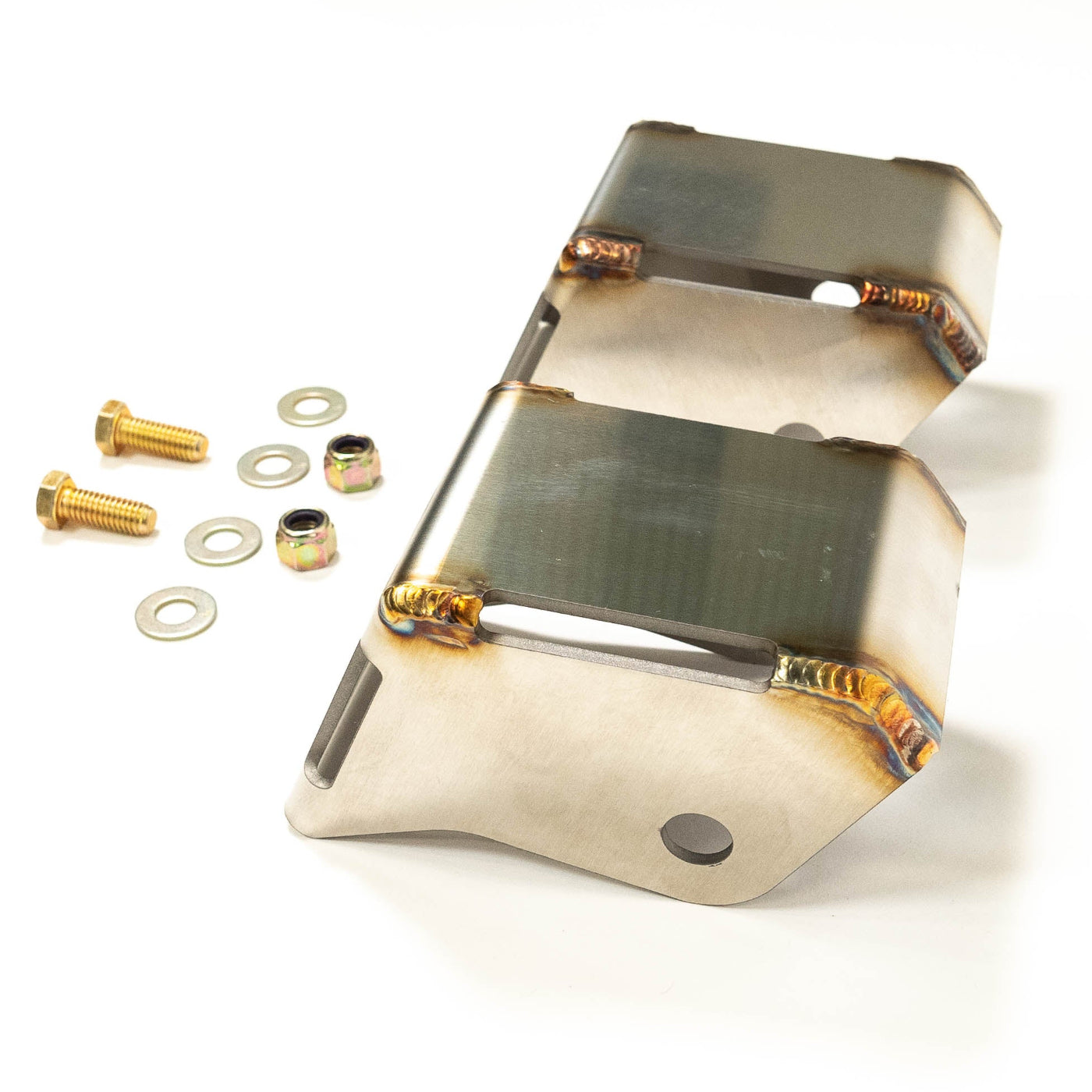 2025 Ram 1500 RHO SDHQ Built Rear Shock Guards display of included parts and hardware 