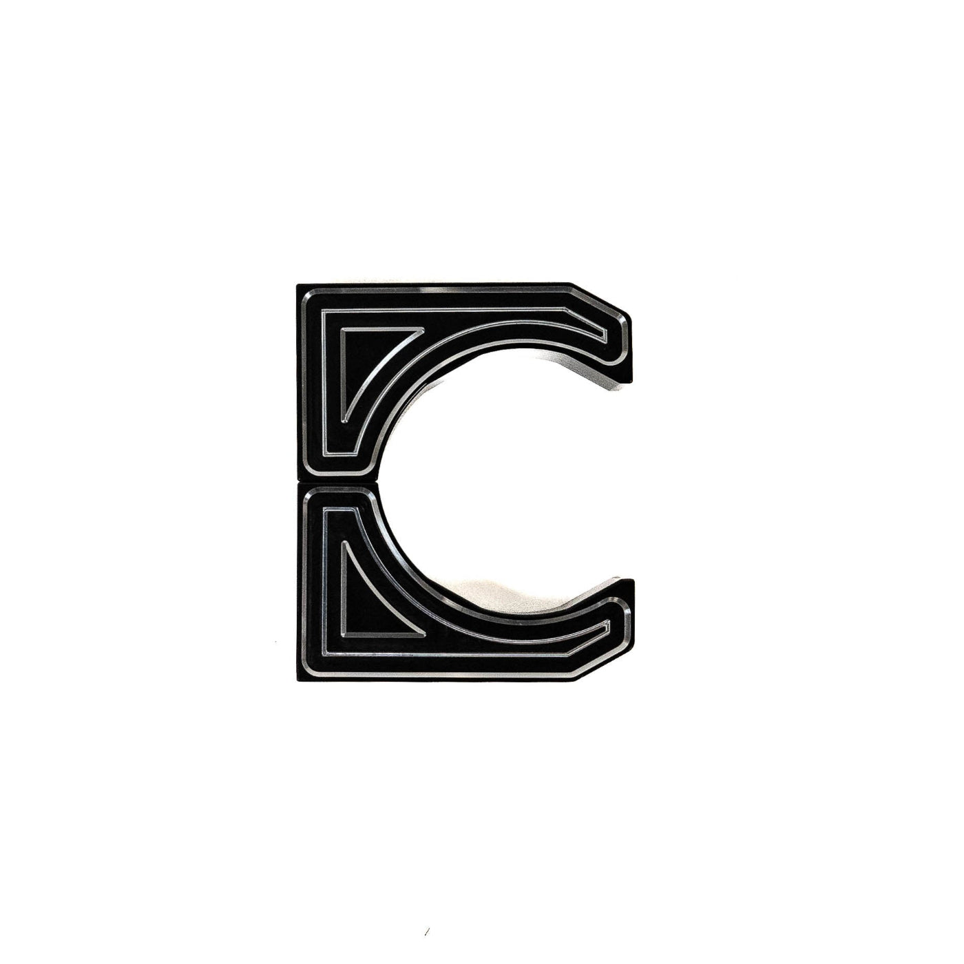 SDHQ Built '14-25 Ram 2500/3500 Billet Reservoir Mounting Kit display of included parts and hardware 