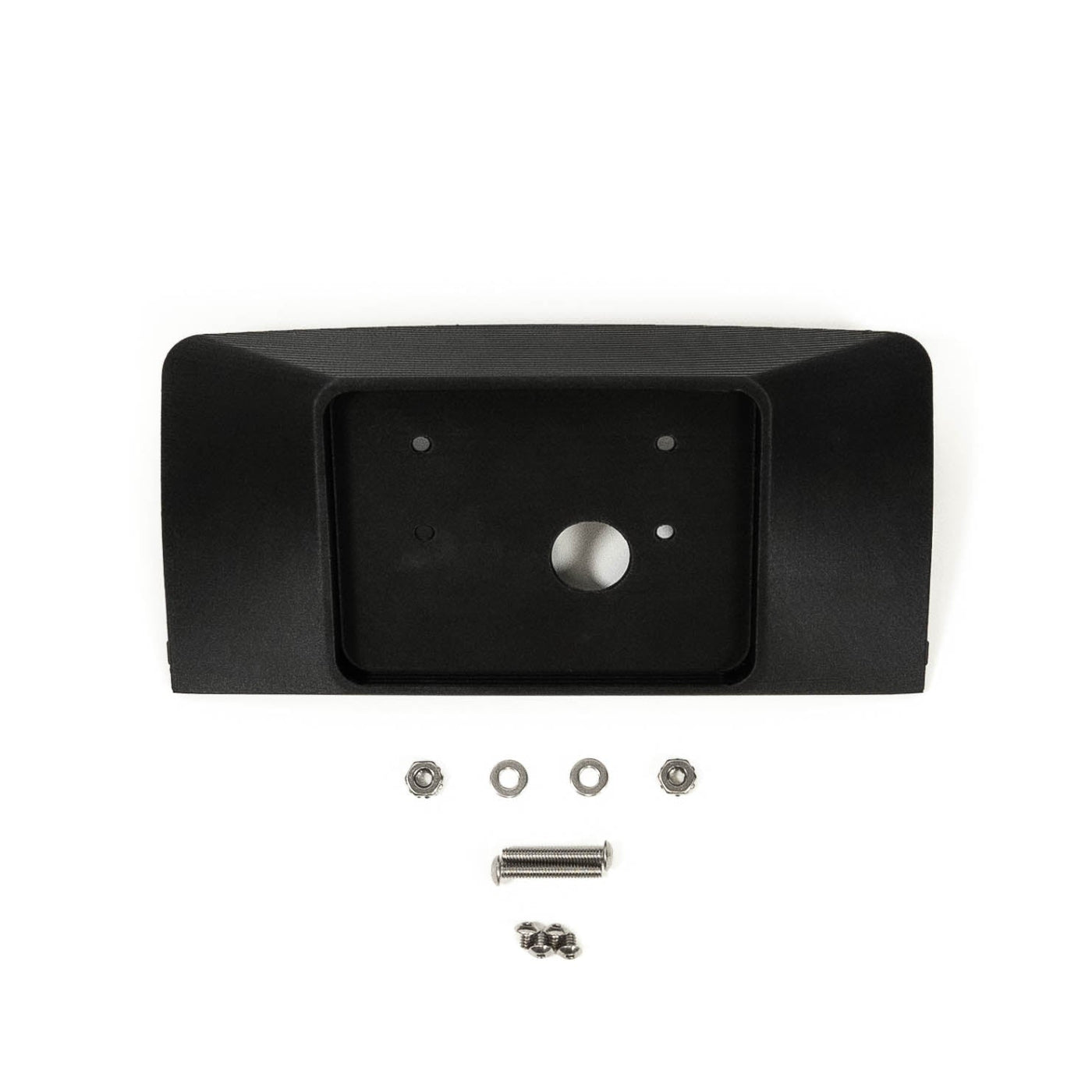 2019-2025 Ram 2500/3500 SDHQ Built 3D Printed Sunglass Keypad Mount Conversion RCR display of included parts and hardware 