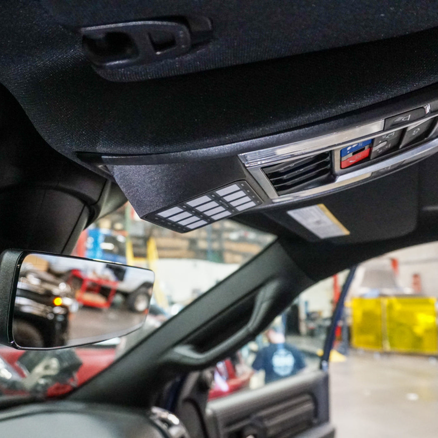 2019-2025 Ram 2500/3500 SDHQ Built 3D Printed Sunglass Keypad Mount Conversion installed 