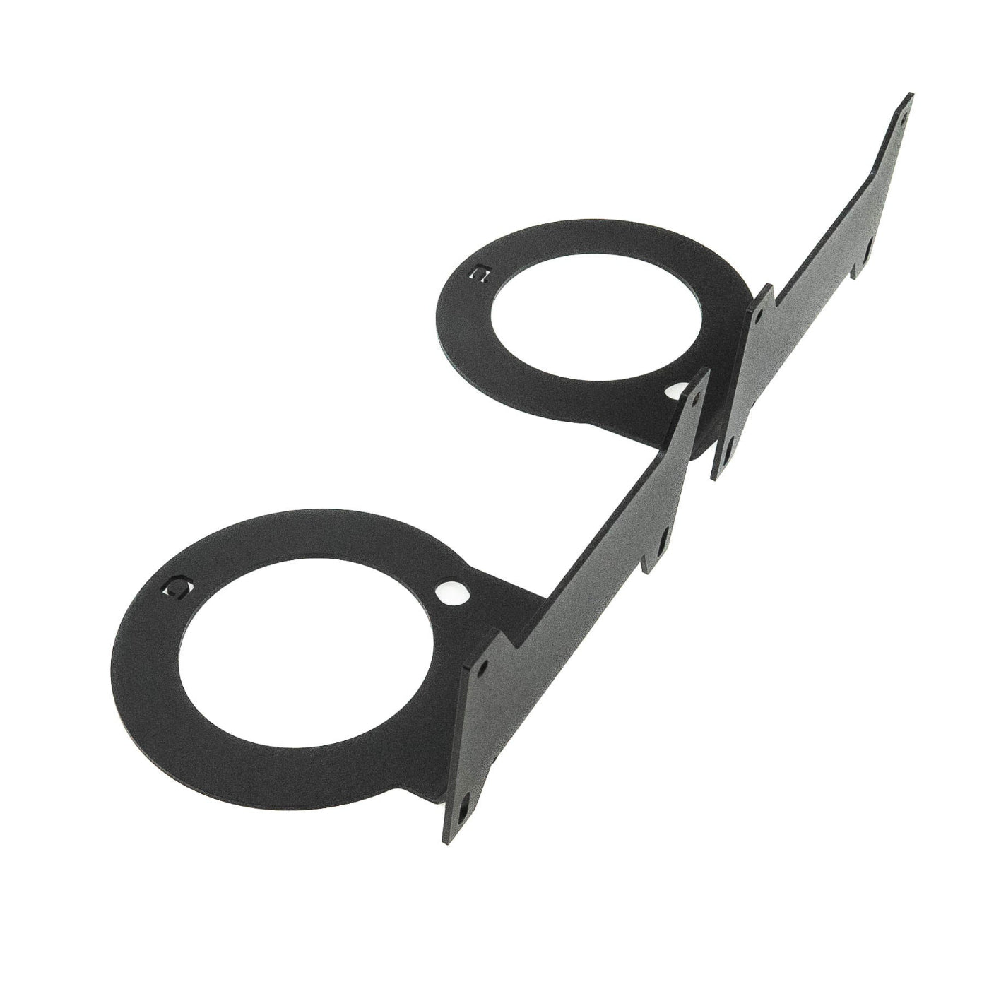 SDHQ Built '14-25 Ram 2500/3500 Billet Reservoir Mounting Kit display of included parts and hardware 