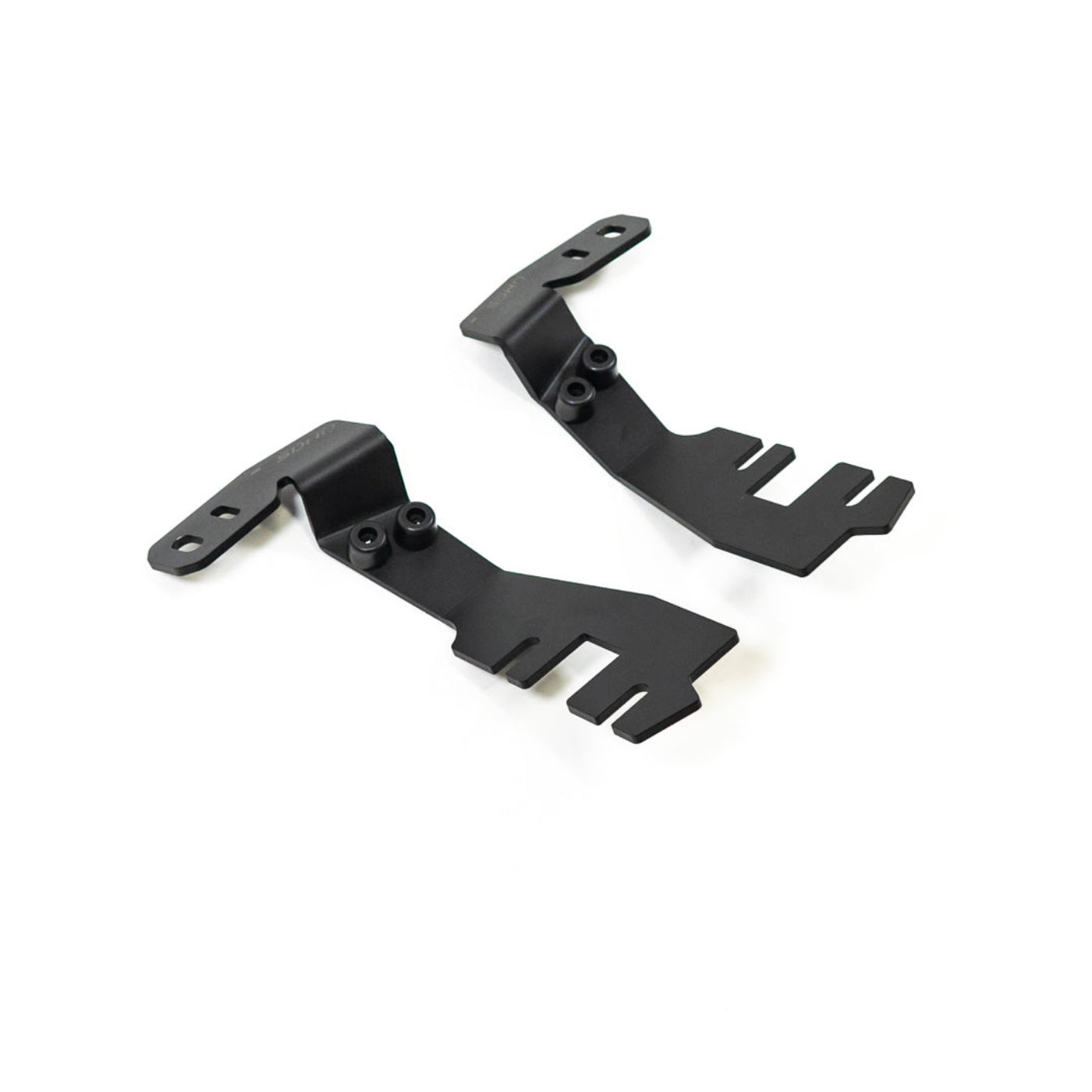 '24-25 Ford Ranger/Ranger Raptor A-Pillar Light Mounts display of included parts 