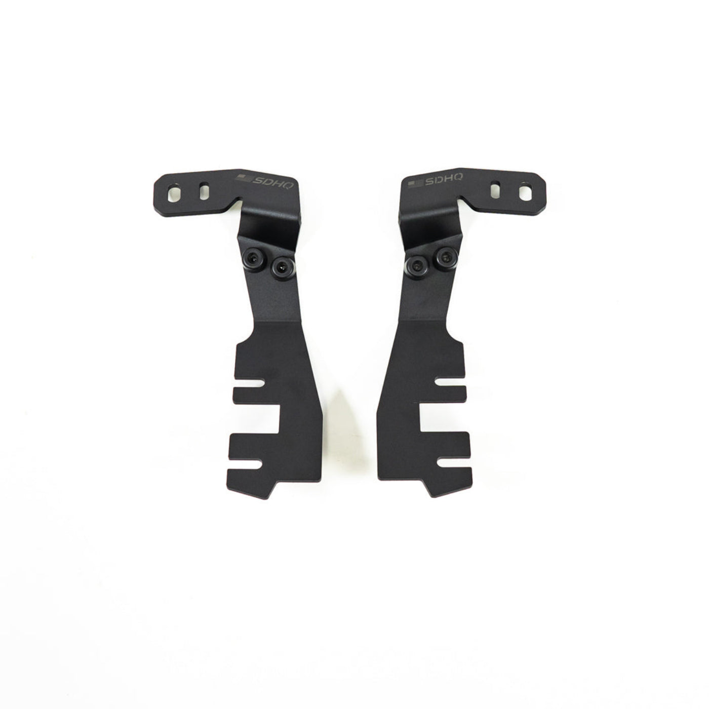 '24-25 Ford Ranger/Ranger Raptor A-Pillar Light Mounts display of included parst 