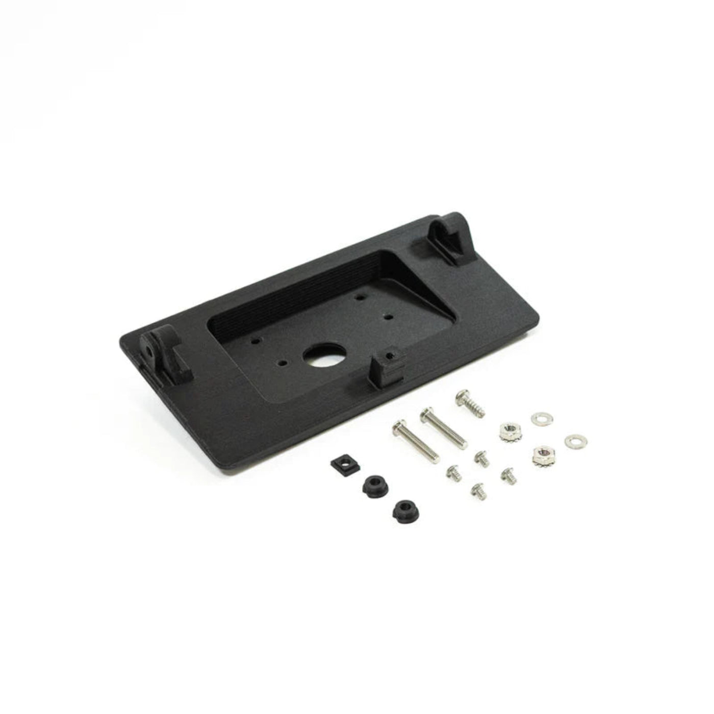 '24 Ford Ranger Complete Switch Pros Kit display of included RCR keypad mount parts and hardware 
