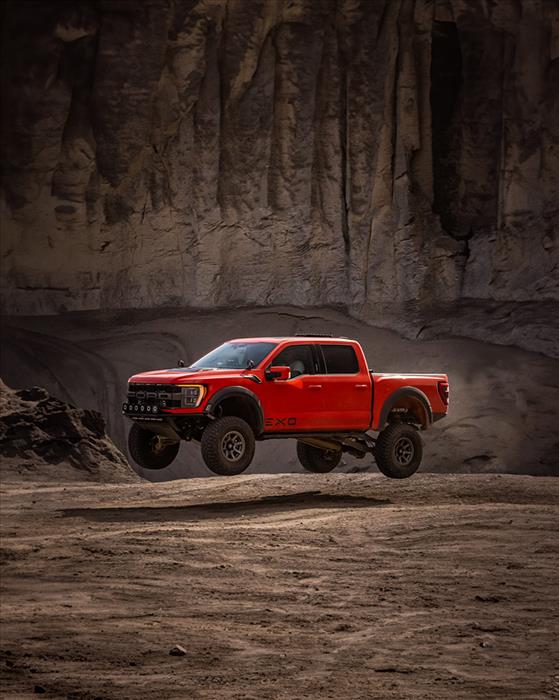 ICON 2021-2025 Ford F-150 Raptor, 1-3" Lift, Front, V.S. 3.0 Series Coilover Kit, Remote Reservoir w/ CDEV