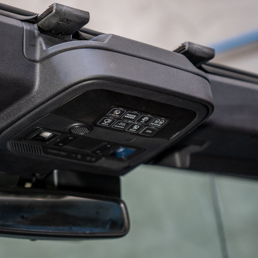 2021-2024 Ford Bronco SDHQ Built Overhead Switch Pros Keypad Mount