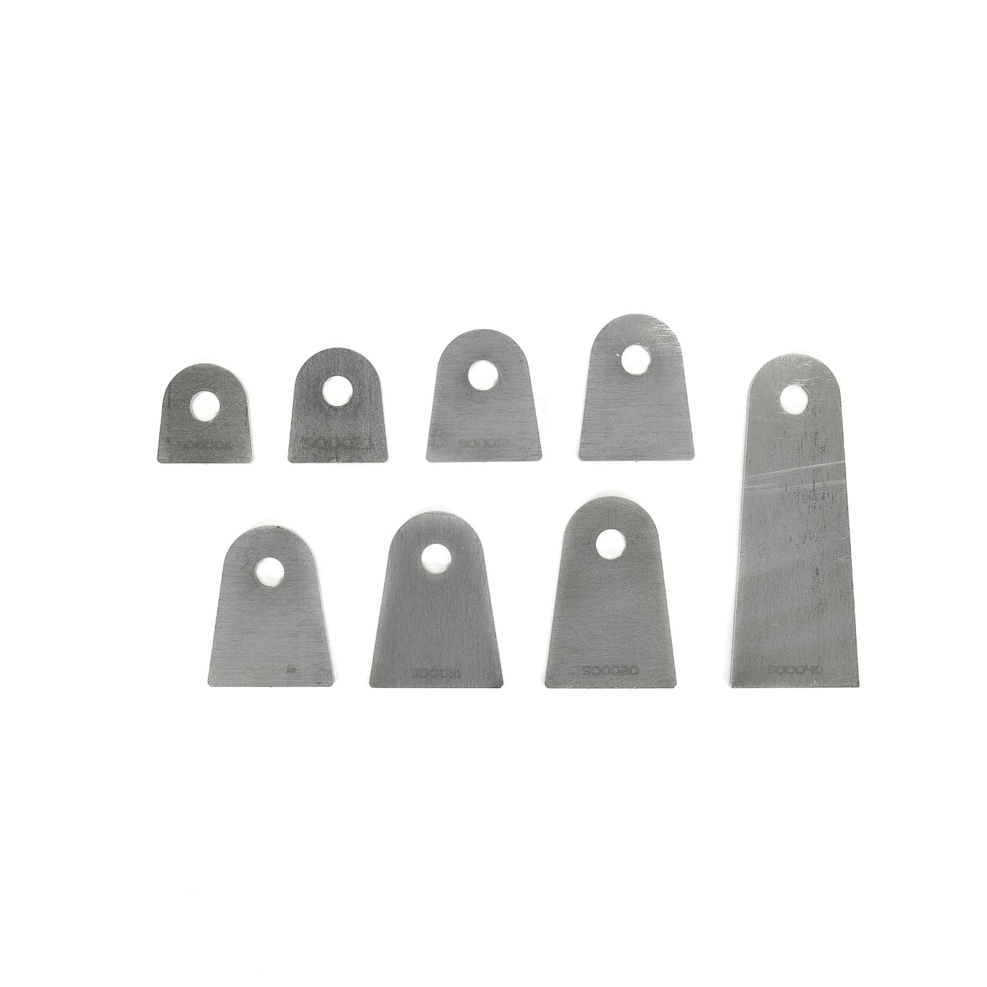 SDHQ Built Flat Tabs | 3/16" Thick, 1/2" Bolt Hole