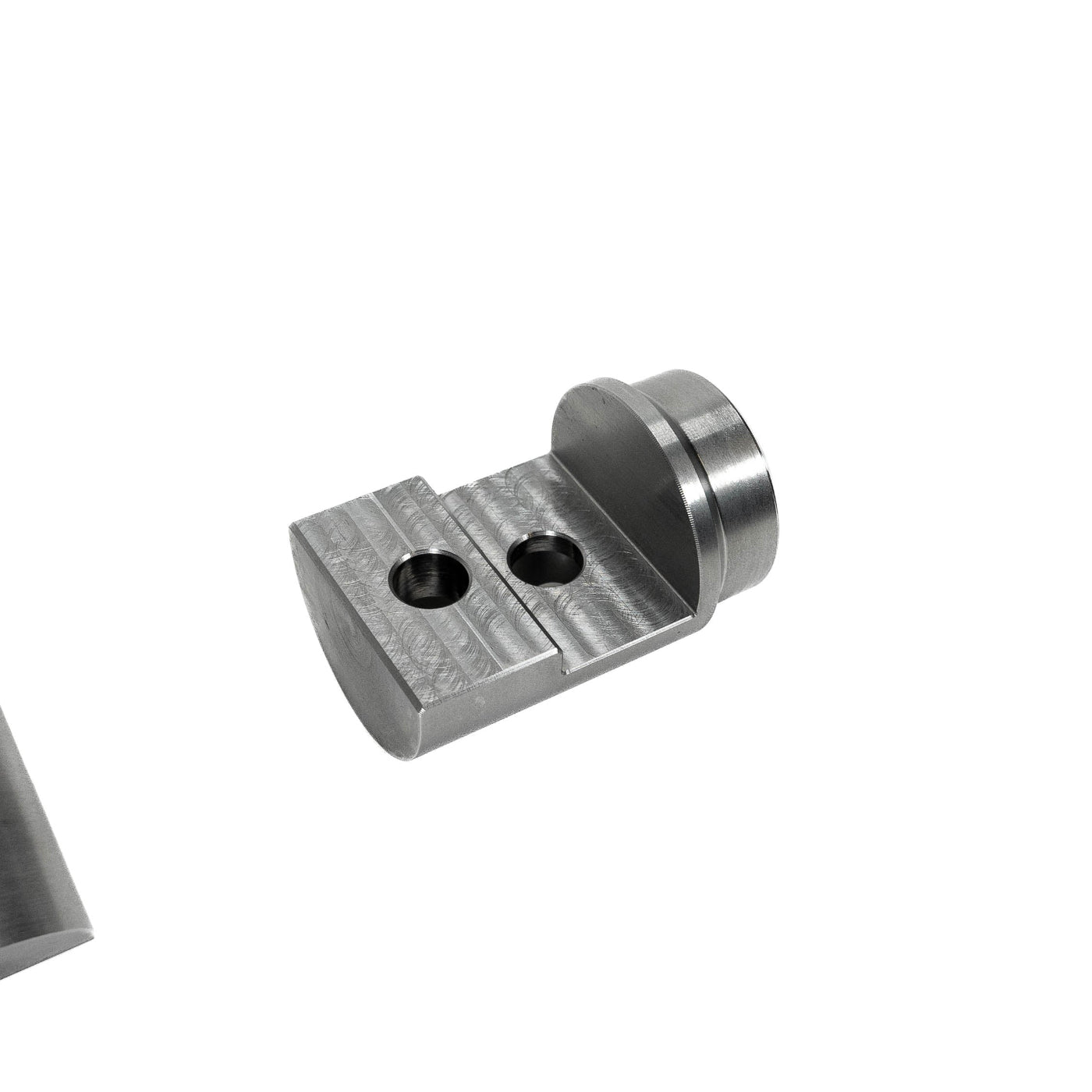 SDHQ Built 1.50" x 0.95" 4130 Billet Tube Clamp display of included parts 