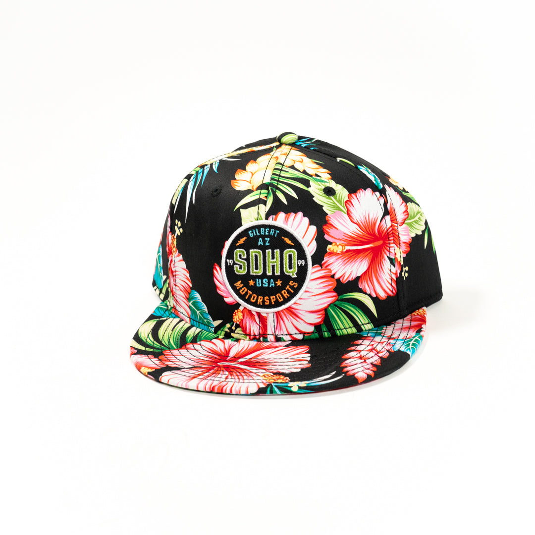 SDHQ Hawaiian Snapback Hat
