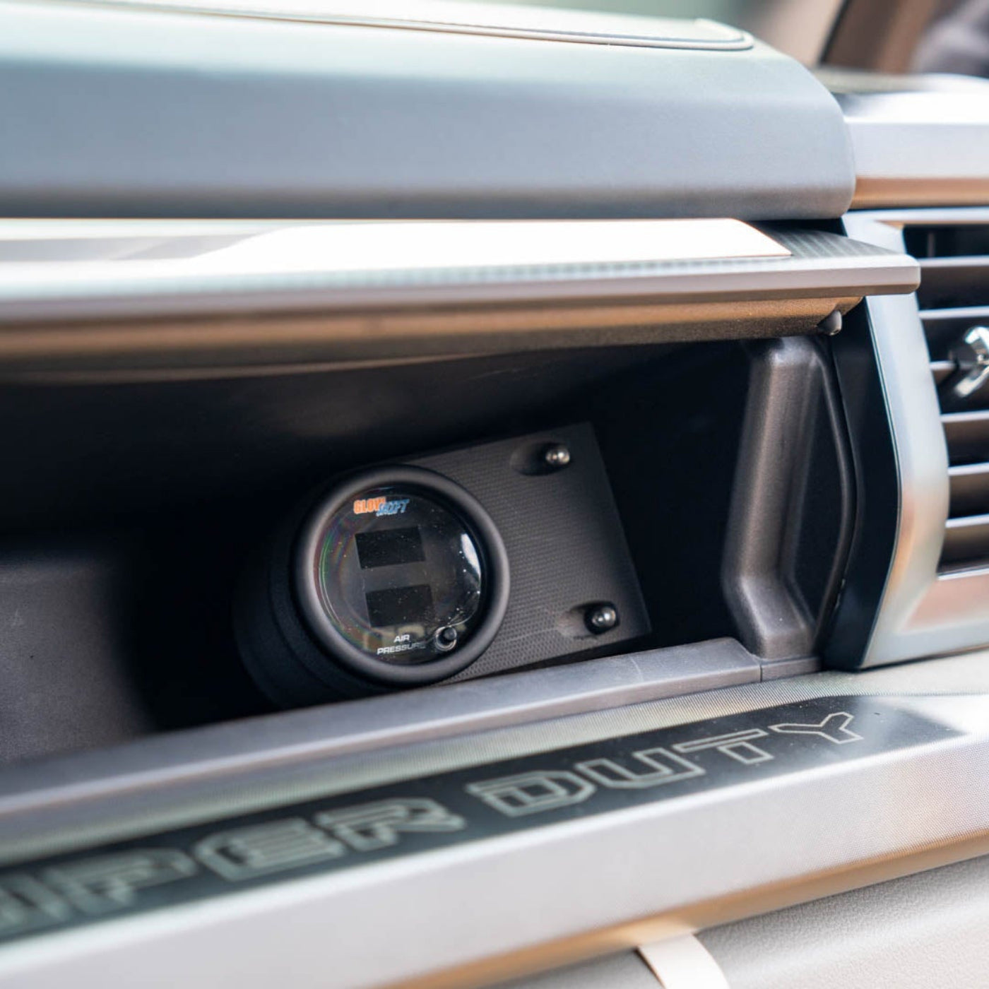 SDHQ Built Angled Gauge Mount installed 